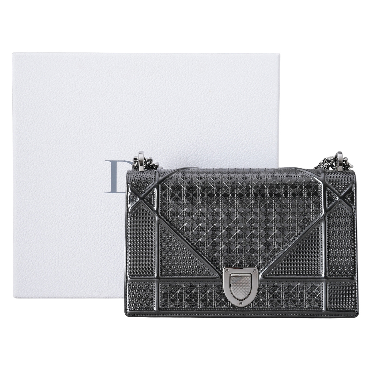 CHRISTIAN DIOR(USED)디올 디올라마 체인 숄더백